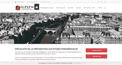 Desktop Screenshot of igpepm.fr